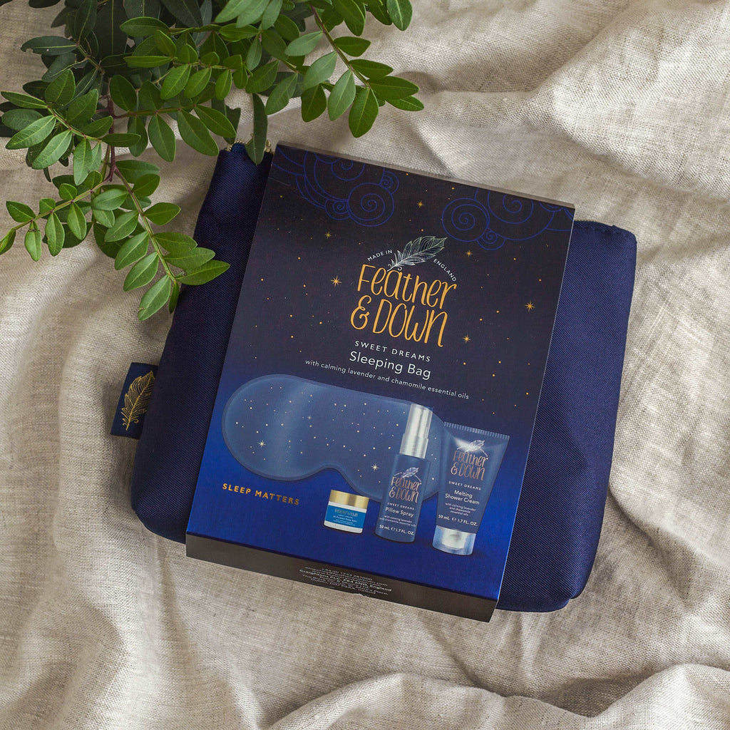 Sleeping Bag Gift Set - Feather and Down 